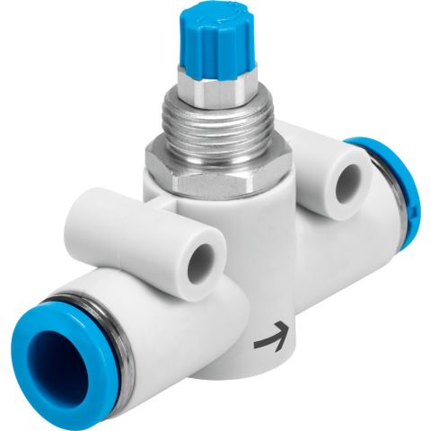 FESTO 193970 Smoorventiel met terugslagklep GR-QS-8