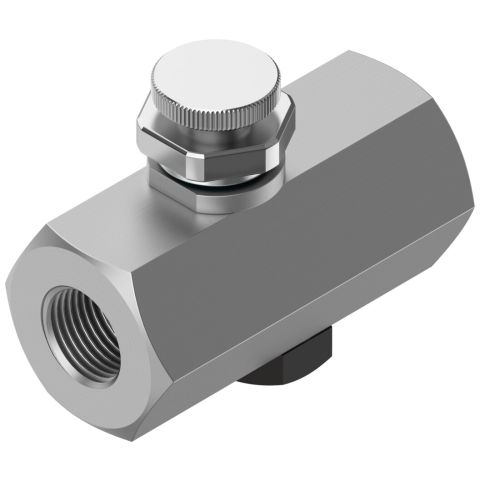 FESTO 2101 Smoorventiel met terugslagklep GR-1/4