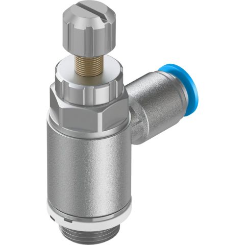 FESTO 534339 Smoorventiel met terugslagklep GRLA-1/4-QS-8-RS-D