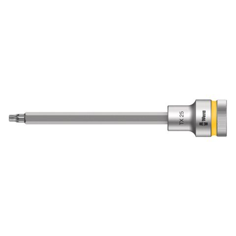 Wera 05003851001 8767 C HF TORX® Zyklop Bitdop met 1/2"-aandrijving, met vasthoudfunctie TX 25 x 140mm