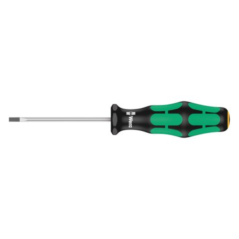 Wera 05110000001 335 Sleuf schroevendraaier, Electriciën Kling 2,5 x 0,4 x 60mm