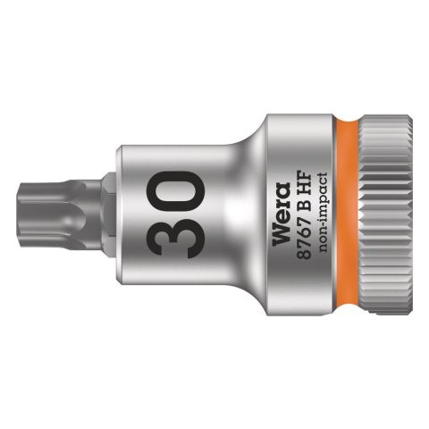Wera 05003066001 8767 B HF TORX® Zyklop Bitdop met 3/8"-aandrijving, met vasthoudfunctie TX 30 x 35mm