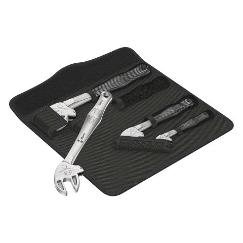 Wera 05020110001 6004 Joker 4 Set 1 Zelfinstellende steeksleutelset, 4‑delig