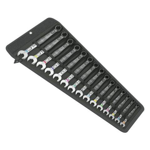 Wera 05020302001 6003 Joker 15 set 1 Ringsteeksleutelset, 15‑delig