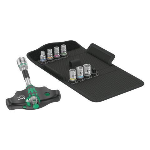 Wera 05023470001 Kraftform Kompakt 400 RA Set 2, 9‑delig