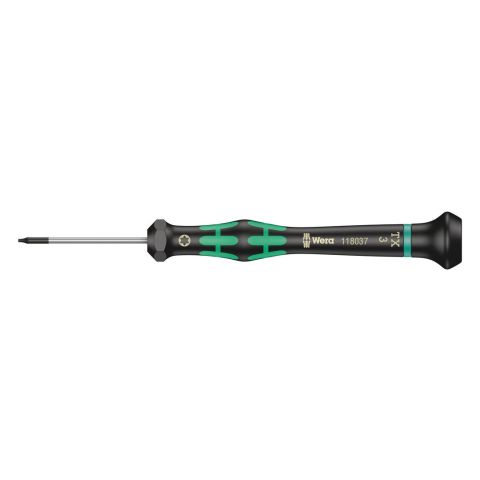 Wera 05118037001 2067 Kraftform Micro TORX® Schroevendraaier TX 3 x 40mm