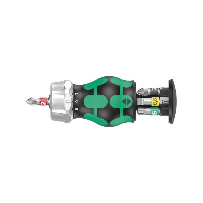 Wera 05008884001 Kraftform Kompakt Stubby Magazin RA 2, 6‑delig