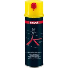 Bouwterrein-markeerspray spuitbus 500ml geel E-COLL