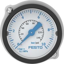FESTO 159596 Flensmanometer FMA-40-10-1/4-EN