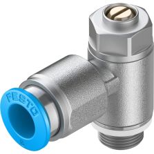 FESTO 193145 Smoorventiel met terugslagklep GRLA-1/8-QS-8-D