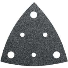 Driehoekig schuurvel geperforeerd, 80mm K40 Fein VE = 5 stuks