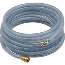 Slangenset PVC met koppeling en stekker NW7,2, transparant 9x3mm 25m RIEGLER