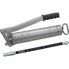 Volledig stalen vetspuit E500 met slang M10x1 400gpatroon /500g los MATO