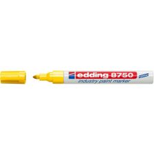 Industriele paintmarker 8750 geel edding