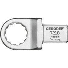 Vierkant-insteek-ringsleutel CV-staal 17mm 9x12 GEDORE