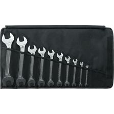 Set dubbele steeksleutelsDIN 3110 6-32mm 10-delig in oproltas Stahlwille