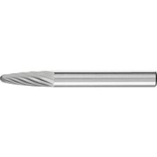 Stiftfrees HM ronde boogvorm 0618 3 6mm 6x18mm Pferd