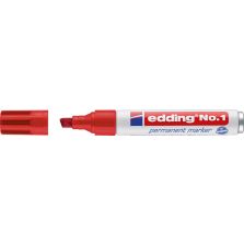 Permanentmarker 1 rood edding