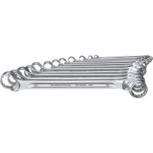 Dubb. ringsl.set DIN838 12-delig Stahlwille