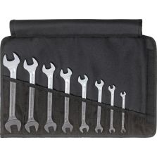 Set dubbele steeksleutelsDIN 3110 6-22mm 8-delig in oproltas Stahlwille