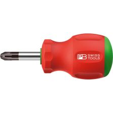 Schroevendraaier Stubby PZ1x 30mm SwissGrip PB Swiss Tools