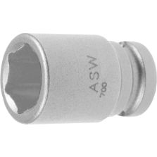 Kracht-dopsleutelbit 1/4" 6mm ASW