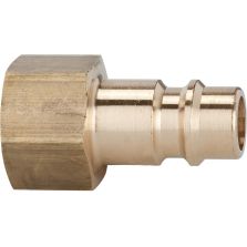 Steeknippel voor koppeling NW 7,2-7,8, messing, BI G1/2" RIEGLER