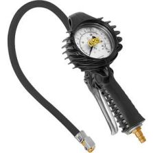 Bandenspanningsmeter met klemventiel geijkt 0-12bar RIEGLER