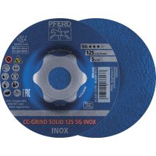 Schuurschijf CC-GRIND Solid RVS 125mm PFERD