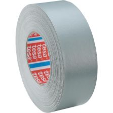 Duct tape 4651-55 met kunststofcoating 19mmx50m grijs tesa