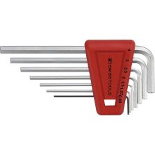 Haakse inbussleutelset in kunststof box 7-delig 0,89-4mm PB Swiss Tools
