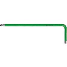 Haakse inbussleutel DIN 911 kogelkop Rainbow 2,5mm PB Swiss Tools