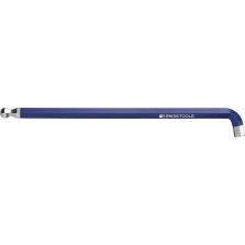 Haakse inbussleutel 100° kort Rainbow 10mm kogelkop PB Swiss Tools