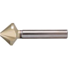 Verzinkboor ongelijke spoed HSS ZrN 90º 31mm 3-vlakkenschacht BECK