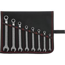 Set ringsteeksleutels DIN3113B 8-19mm 8-delig in oproltas FORMAT