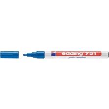 Lakmarker nr. 751 blauw Edding