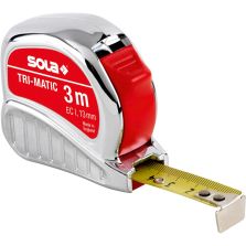 Rolbandmaat TRI-MATIC 13mm sola