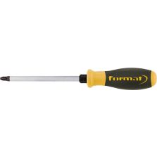 Schroevendraaier met Slagkap PH1x80mm FORMAT