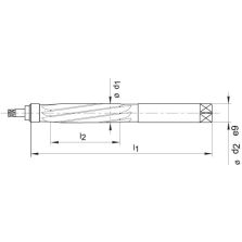 Handruimer DIN859 HSS 6,0mm BECK