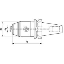 Korte boorhouder JIS6339ADB R/L0,3-8 BT40 WTE