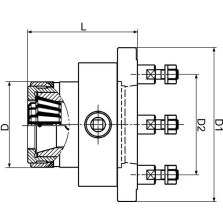 Handspanhouder HSPF40 HSPF40 (173E) D55027/5 FAHRION