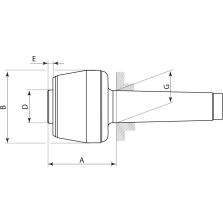 Centerpunt meelopend 614-00 mt.102 MK2 RÖHM