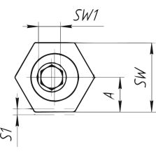 Spanklem excenter voor spaninrichting M4 MITEE-BITE MITEE BITE