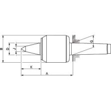 Centerpunt meelopend 652-20ACVL mt.503 MK3 RÖHM