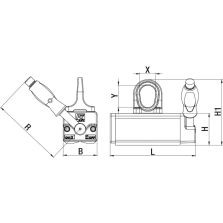 Hefmagneet FX-3000 FLAIG