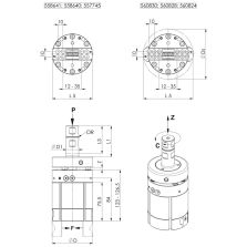 Grijper hydraulisch m. compensatie-unit 25-30 bar AMF