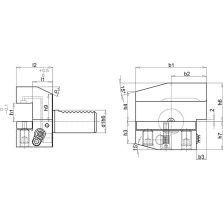 VDI-houder DIN69880 B3A-30x20x40