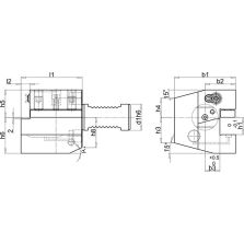VDI-houder DIN69880 C1C4A-30x20x70