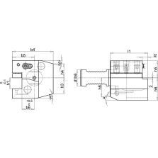 VDI-houder DIN69880 C2C3A-30x20x70