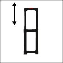 Gereedschapstrolley REVO 445x315x190mm GT LINE